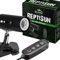 Lampa z programatorem czasowym Terrario ReptiSun Time Control