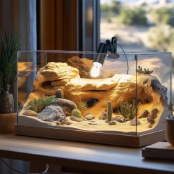 Lampa z programatorem czasowym Terrario ReptiSun Time Control
