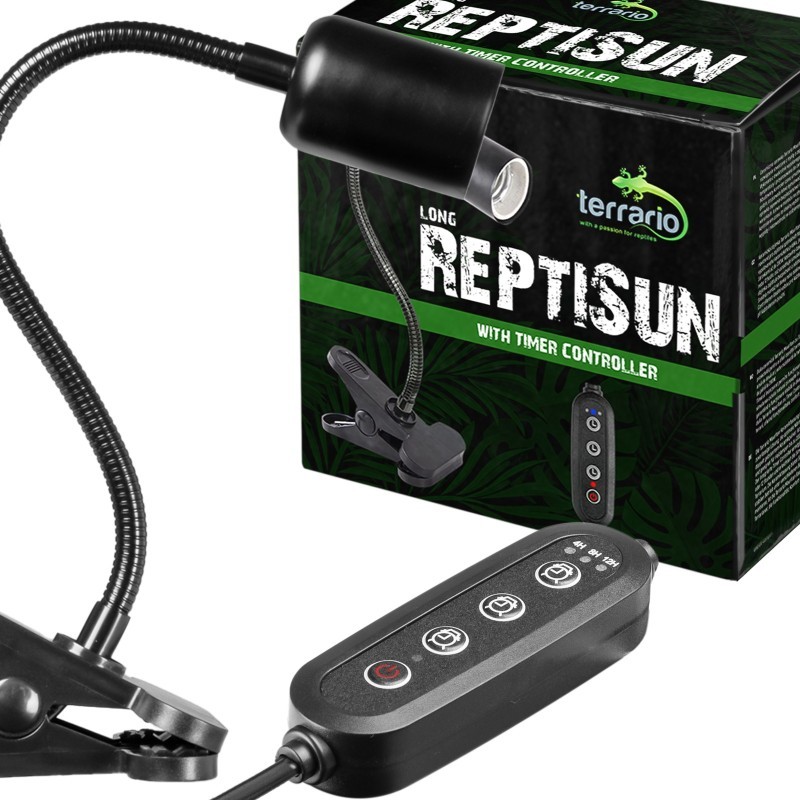 Lampa z programatorem czasowym Terrario ReptiSun Time Control Long