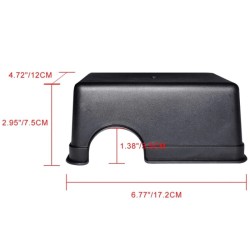 Jaskinia miska na wodę i pokarm 17 cm Terrario CubeCave Jaskinia miska na wodę i pokarm 17 cm Terrario CubeCave