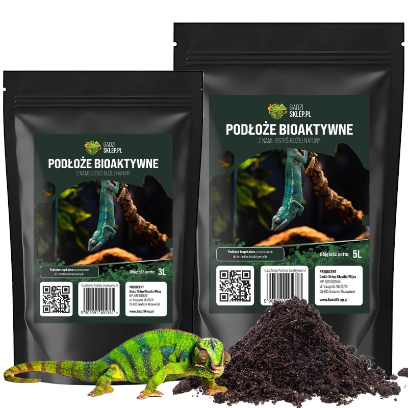 Podłoże bioaktywne do Terrarium