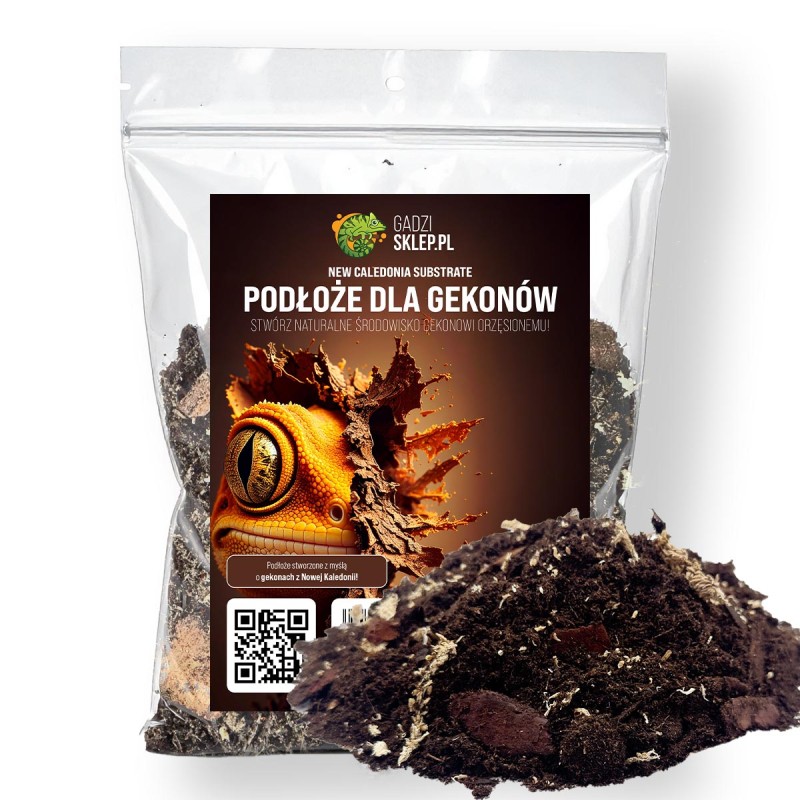 Podłoże dla gekonów orzęsionych New Caledonia Soil