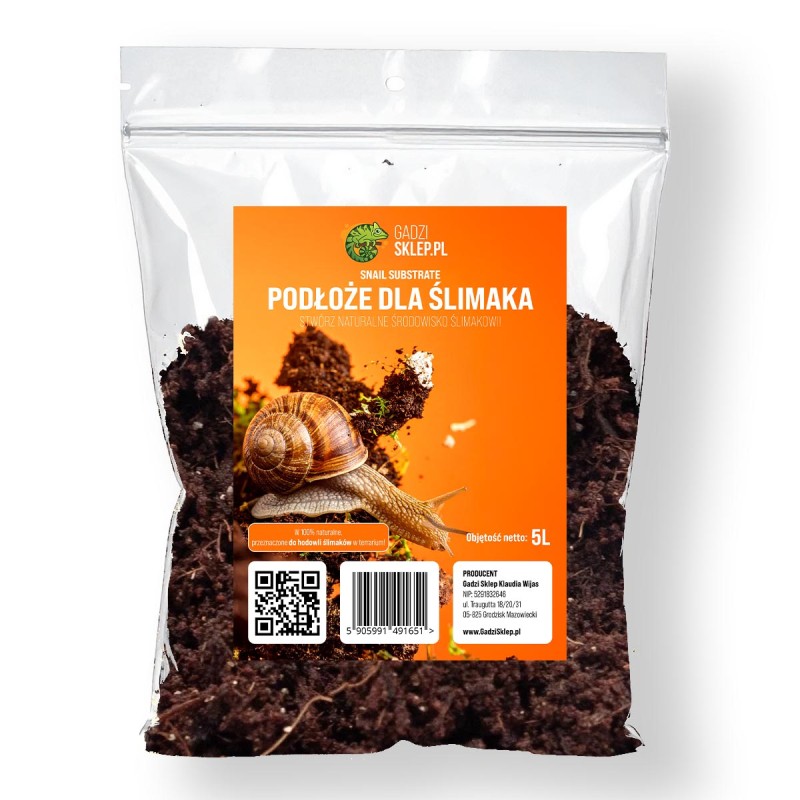 Podłoże dla ślimaków Snails Soil