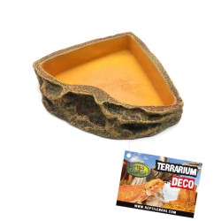 Miska narożna do terrarium Reptile Nova