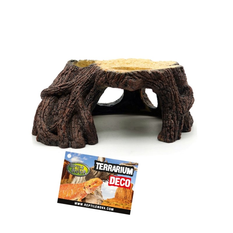 Kryjówka Pień Drzewa 21cm Reptile Nova