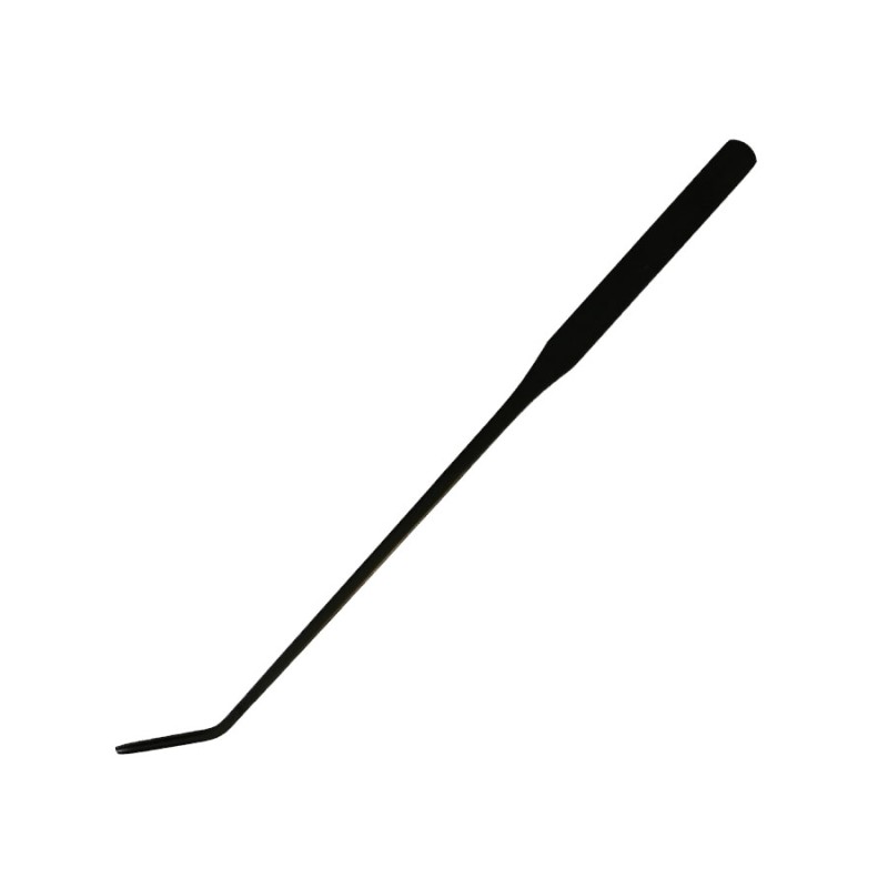 Pinceta stalowa zagięta 27cm Reptile Nova