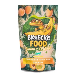Pokarm dla gekonów BioGecko Food Banan i Morela