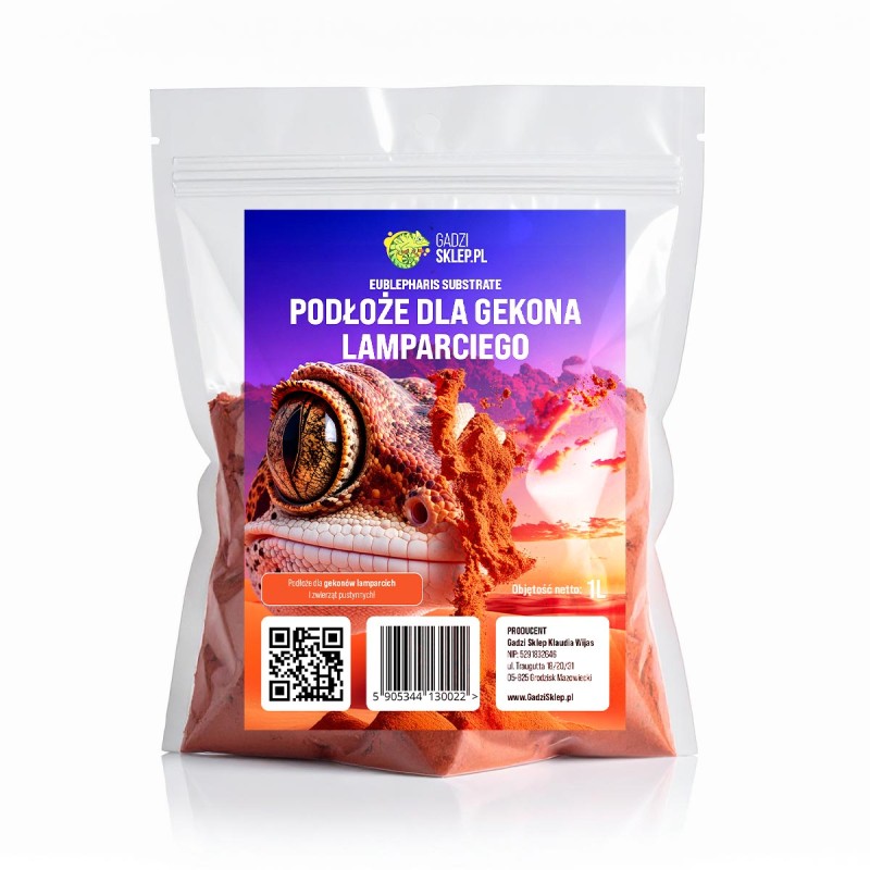 Podłoże dla Gekona Lamparciego