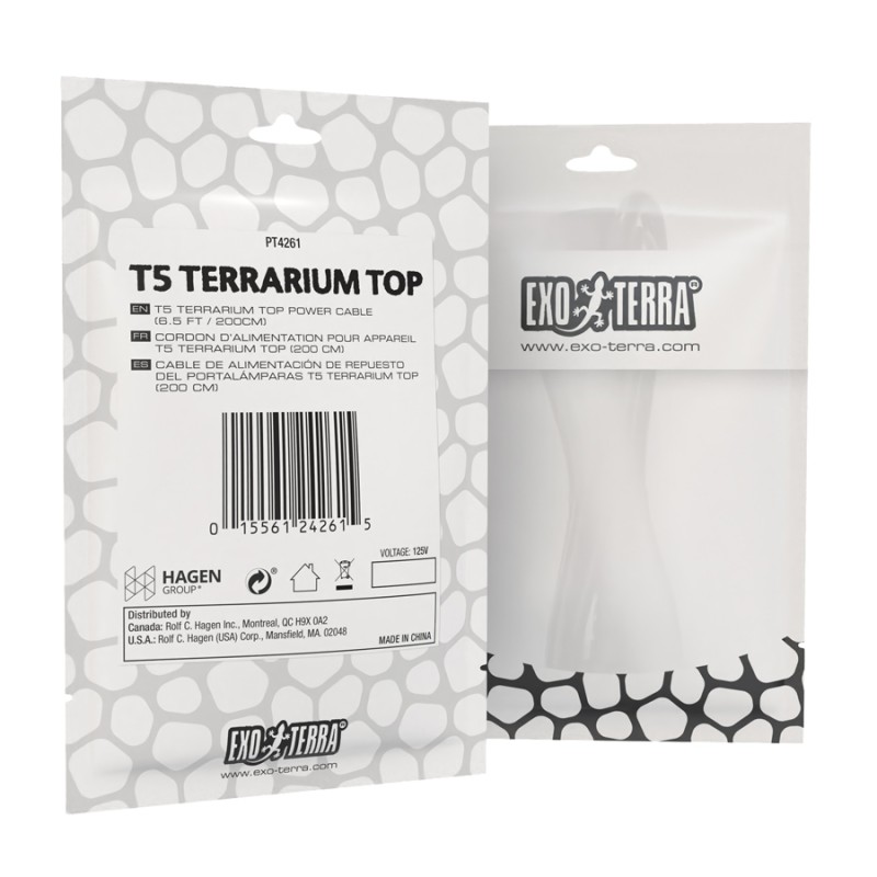 Kabel zasilający do systemu T5 Terrarium Top EXO TERRA