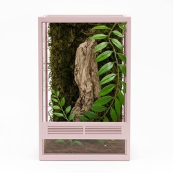 Zestaw terrarium szklane 15x15x25cm z ramkami