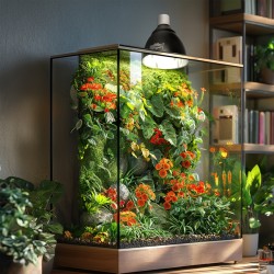 Lampa z odbłyśnikiem do 150W Resun Reptile Dome Lamp