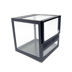 Zestaw terrarium szklane 15x15x15cm z ramkami