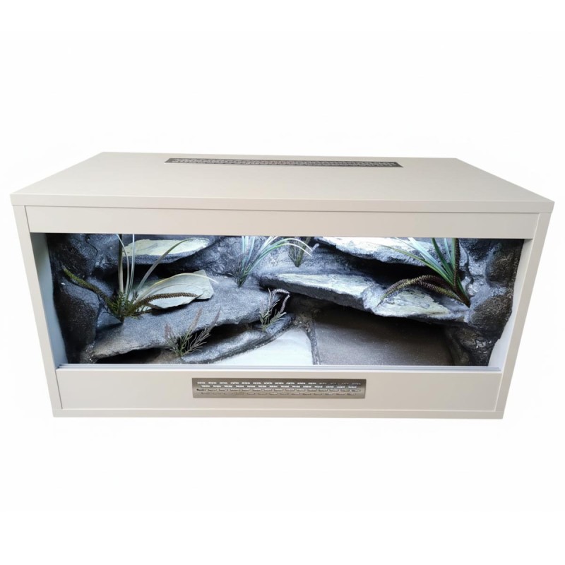 Terrarium dla Gekona Lamparciego 80x40x40cm Terrarium dla Gekona Lamparciego 80x40x40cm