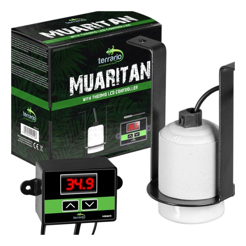 Oprawka z termostatem Terrario Mauritan