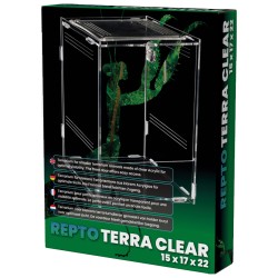 Terrarium akrylowe 15x16,5x21,5 cm Repto Terra Clear