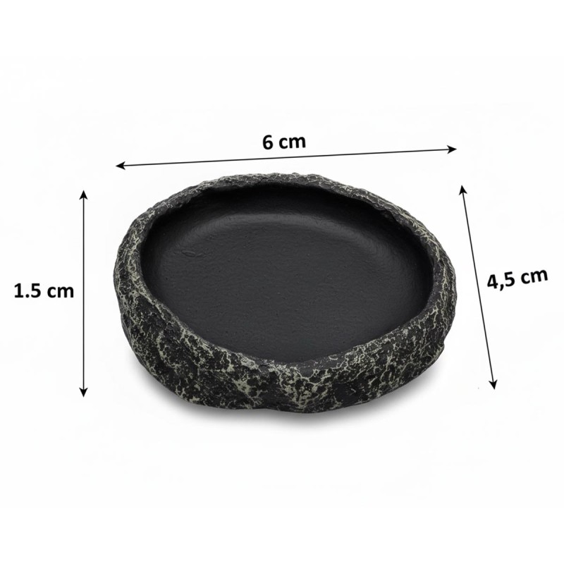 Miseczka XS szary granit 6 cm Miseczka XS szary granit 6 cm