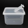 Pojemnik dla ptasznika z klapką typu BraPlast 12x12x7 cm