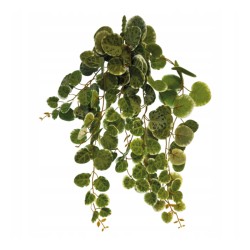 Roślina sztuczna Hanging Red Round Leaves