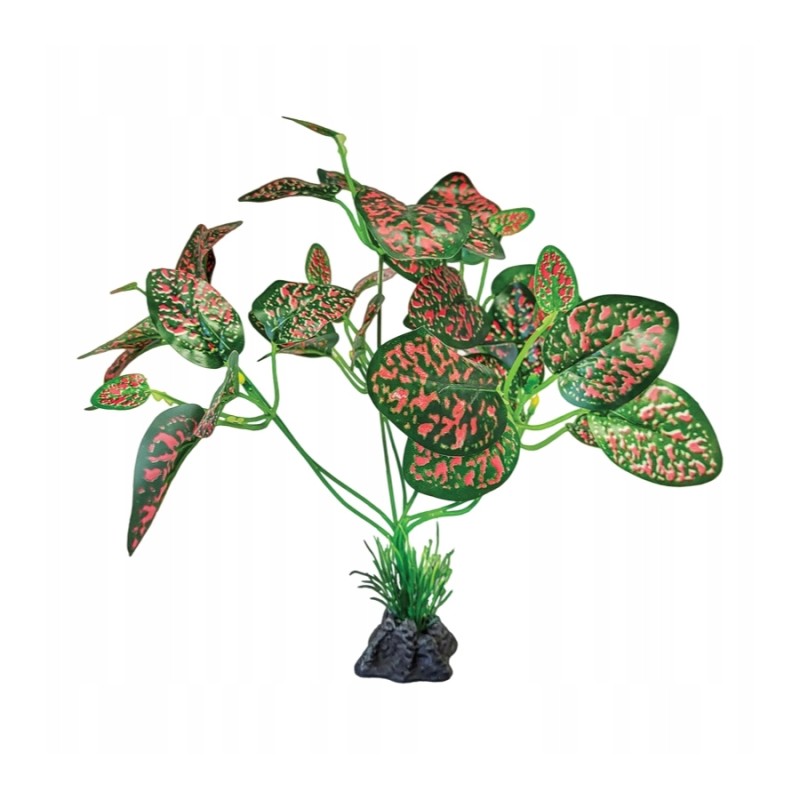 Roślina sztuczna Begonia Red Repto Roślina sztuczna Begonia Red Repto