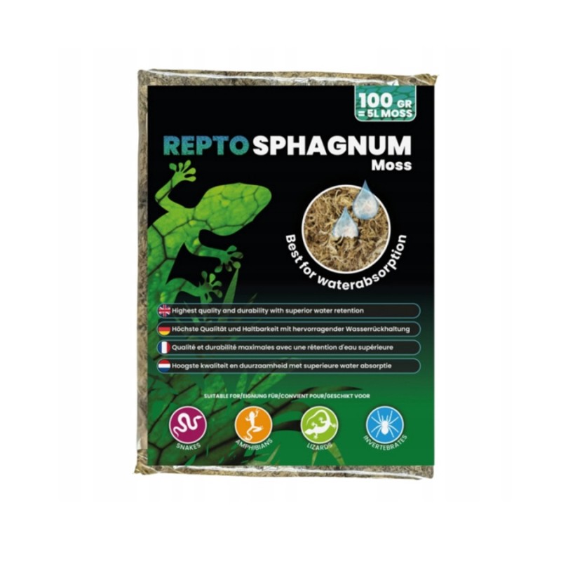 Mech torfowiec 100g 5L Repto Sphagnum Moss
