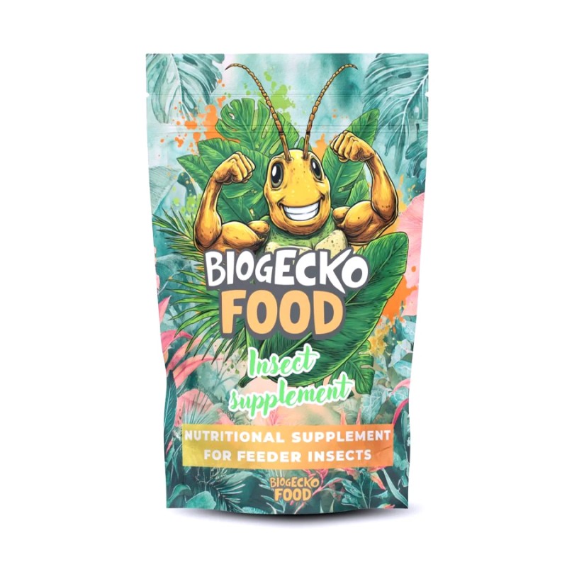 Suplement dla owadów karmowych BioGecko Food 50g