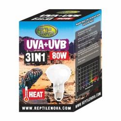 Żarówka grzewcza UVB/UVA Reptile Nova 80W