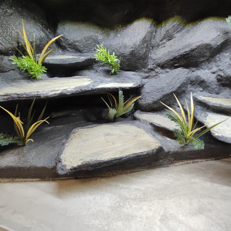 Terrarium dla Agamy Brodatej z przeszklonym prawym bokiem 120x60x60cm