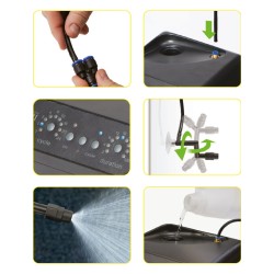 System zraszający 1,5L Monsoon Solo II EXO TERRA
