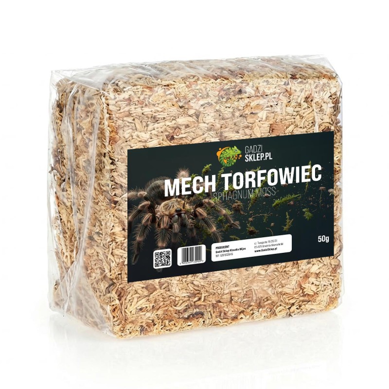 Mech torfowiec Sphagnum Moss do terrarium