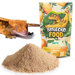 Pokarm dla gekonów BioGecko Food Banan i Mango 100g
