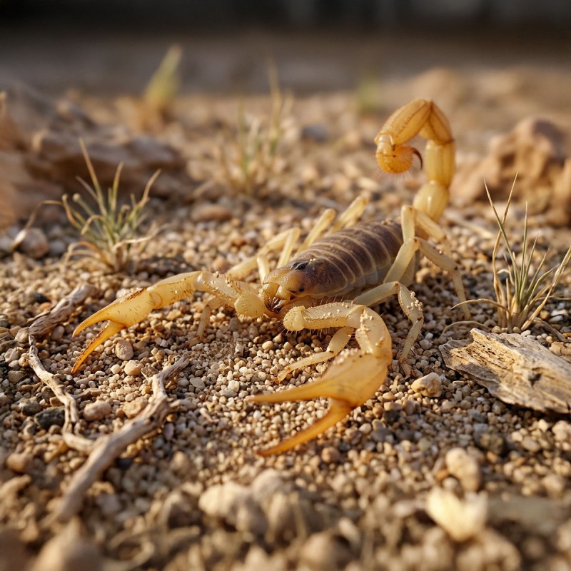 Skorpion (Hadrurus Arizonensis) Skorpion (Hadrurus Arizonensis)