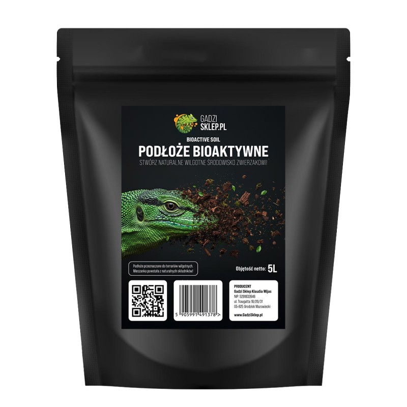 Podłoże bioaktywne do Terrarium