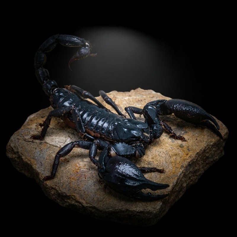 Skorpion Heterometrus silenus Skorpion Heterometrus silenus