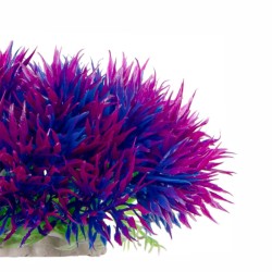 Roślina sztuczna Mini Grass Violet 6 cm Kruger Meier