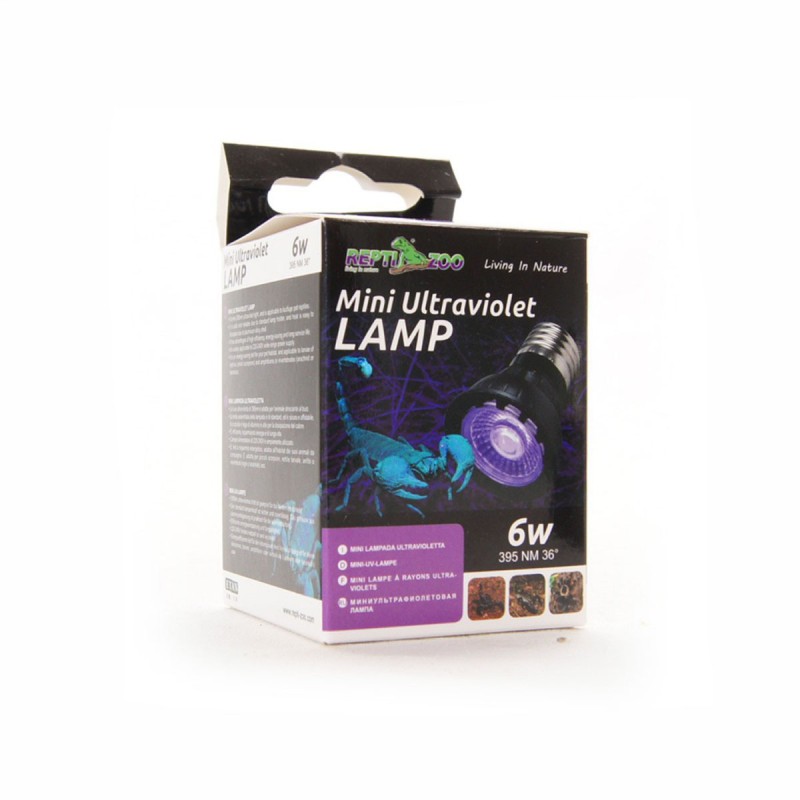 Lampa LED fioletowa UV Mini UV LED 6W Repti-Zoo