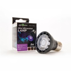 Lampa LED fioletowa UV dla skorpionów Mini UV LED 6W Repti-Zoo