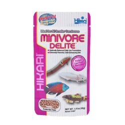 Pokarm dla ryb mięsożernych Minivore Delite HIKARI