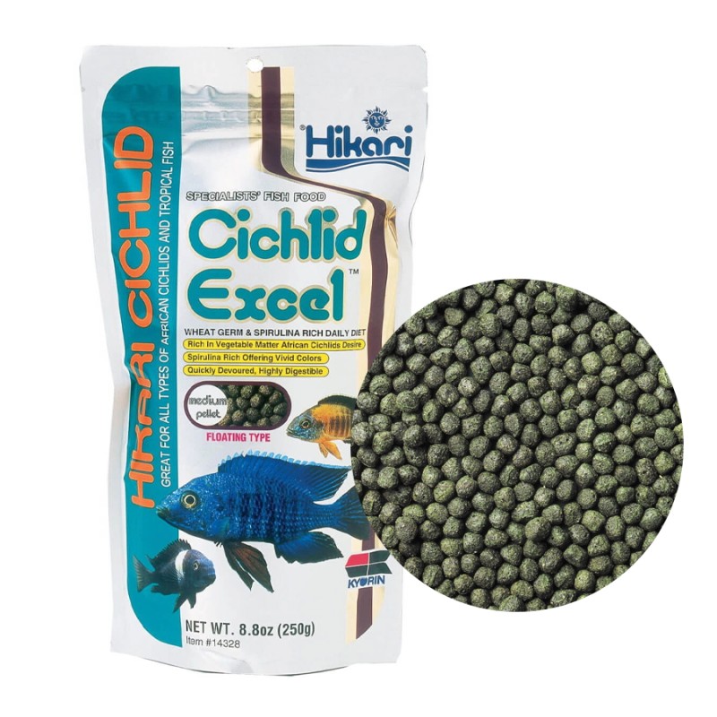 Pokarm dla pielęgnic Cichlid Excel Medium HIKARI