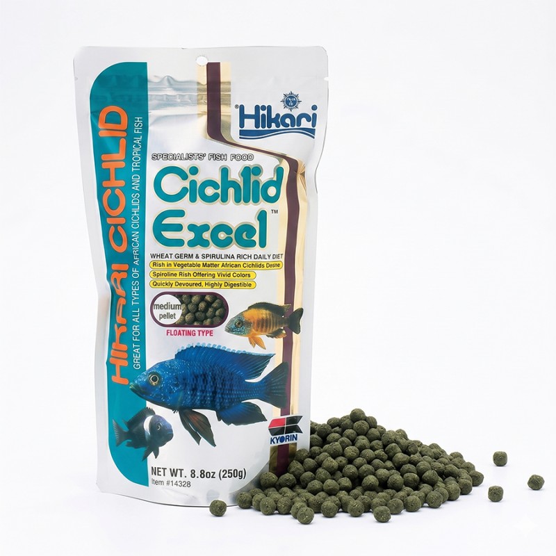 Pokarm dla pielęgnic Cichlid Excel Medium HIKARI