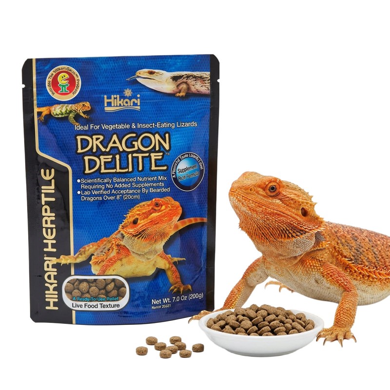 HIKARI Dragon Delite - granulat dla jaszczurek wszystkożernych
