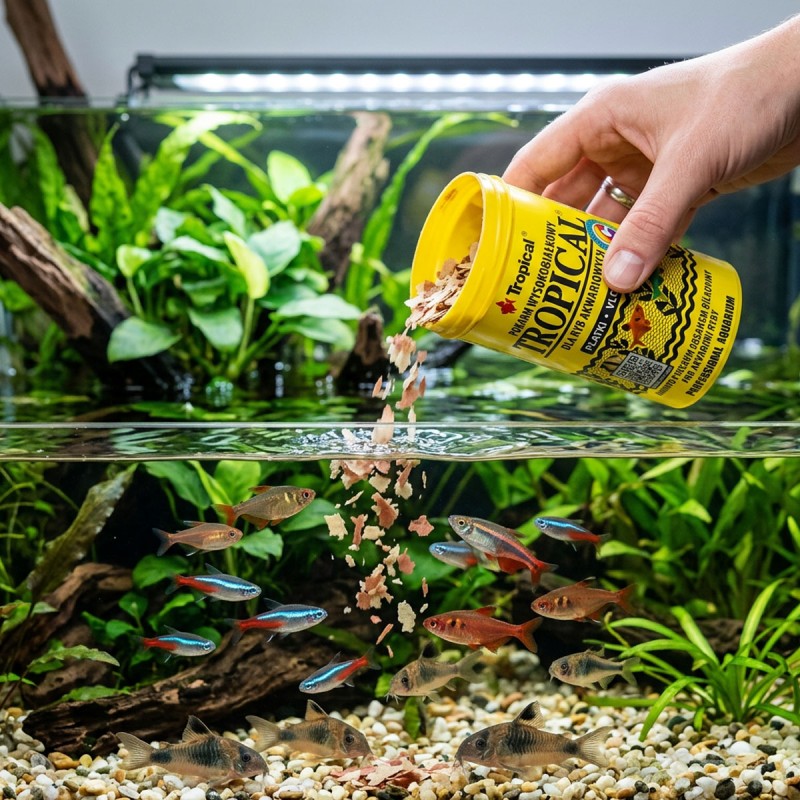 TROPICAL Pokarm wysokobiałkowy dla ryb akwariowych
