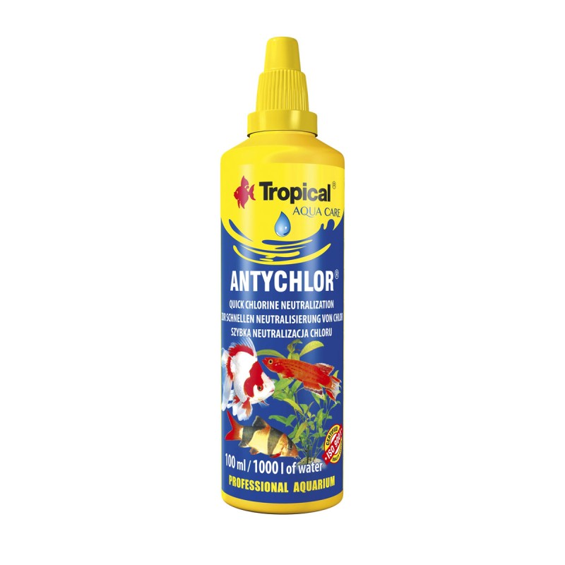 Antychlor - uzdatniacz wody do akwarium TROPICAL