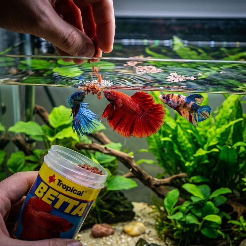 TROPICAL BETTA - pokarm dla bojowników i ryb labiryntowych