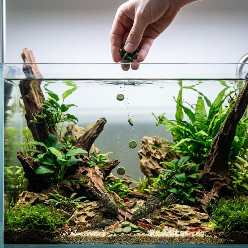 TROPICAL Hi-Algae Discs – pokarm z algami dla zbrojników i krewetek
