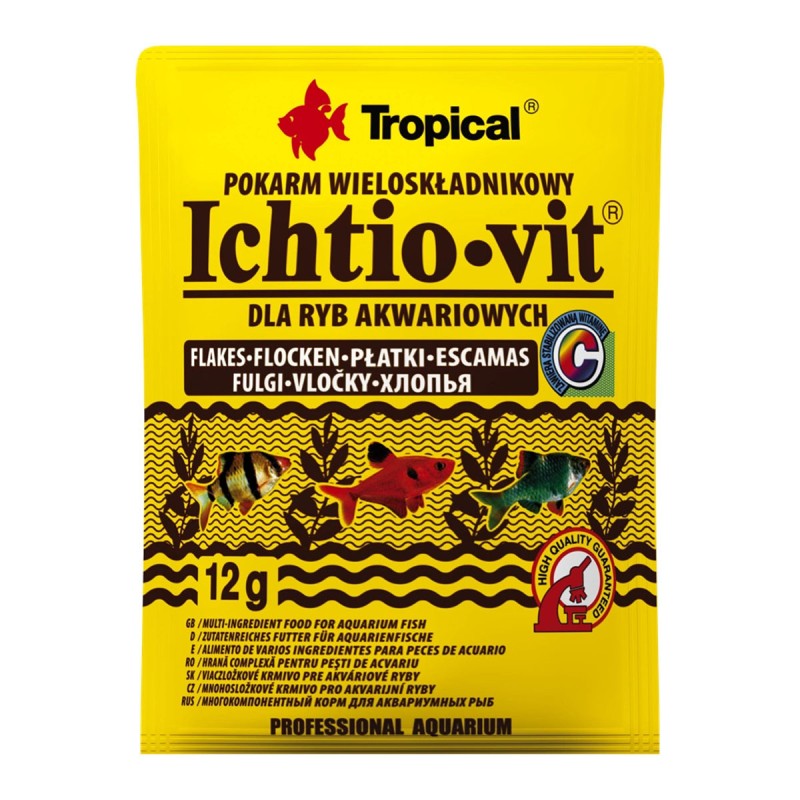 TROPICAL Ichtio-Vit - uniwersalny pokarm dla ryb akwariowych wszystkożernych