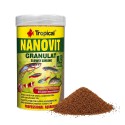 TROPICAL Nanovit Granulat – drobny granulat dla małych ryb akwariowych