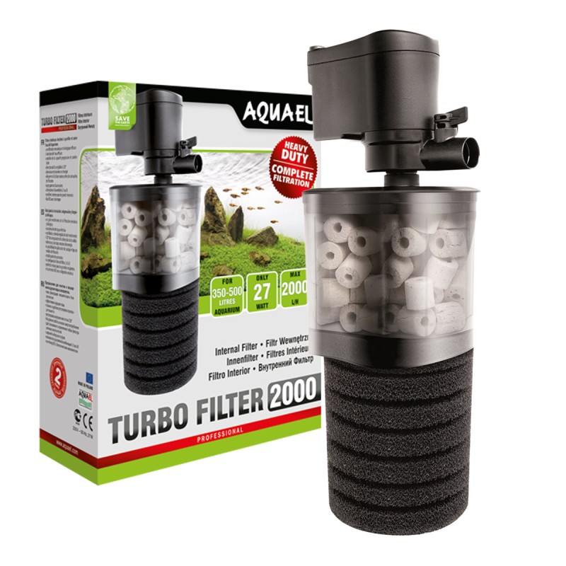 Filtr wewnętrzny AQUAEL TURBO FILTER 2000 do 500l