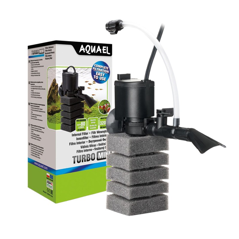 Filtr wewnętrzny AQUAEL TURBO MINI do 80l