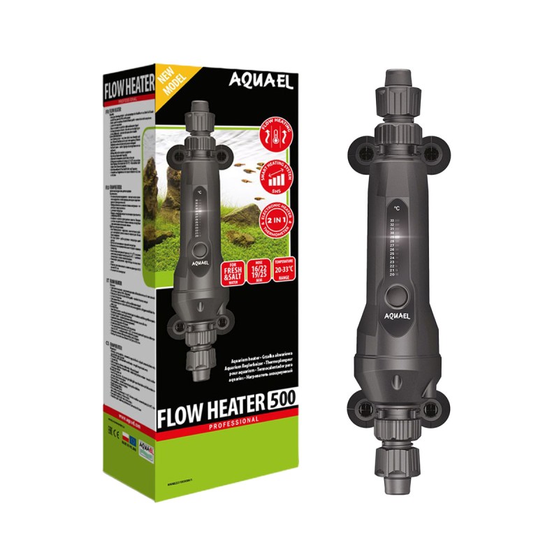 Grzałka przepływowa AQUAEL FLOW HEATER 2.0 500W