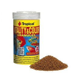 TROPICAL Vitality & Color Granules - pokarm wybarwiający dla ryb akwariowych